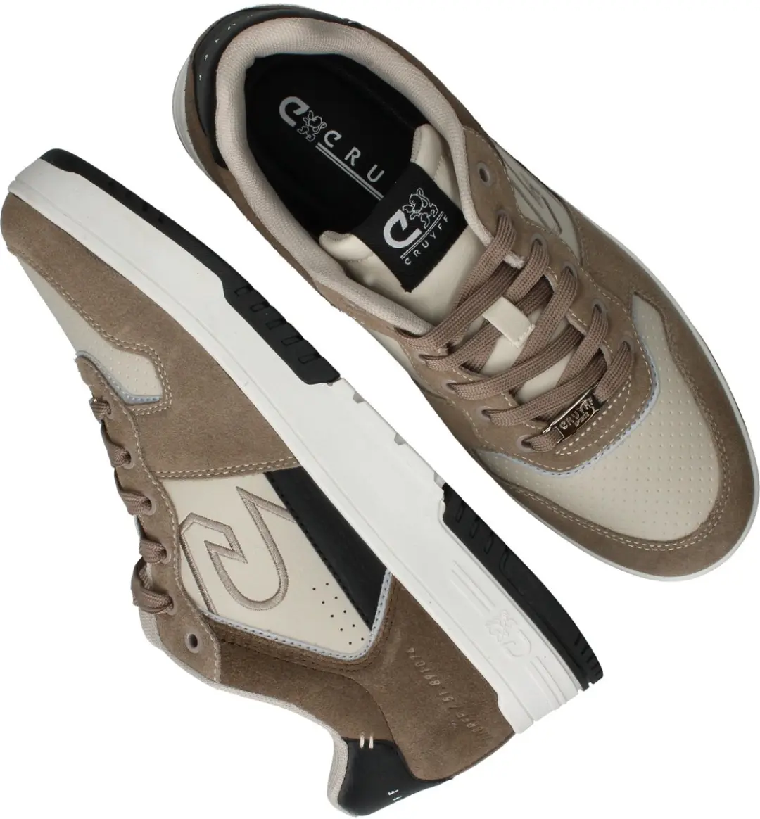 Cruyff Royal C+ Sneakers - Heren - Taupe - Maat:45 - afbeelding 5 van 6