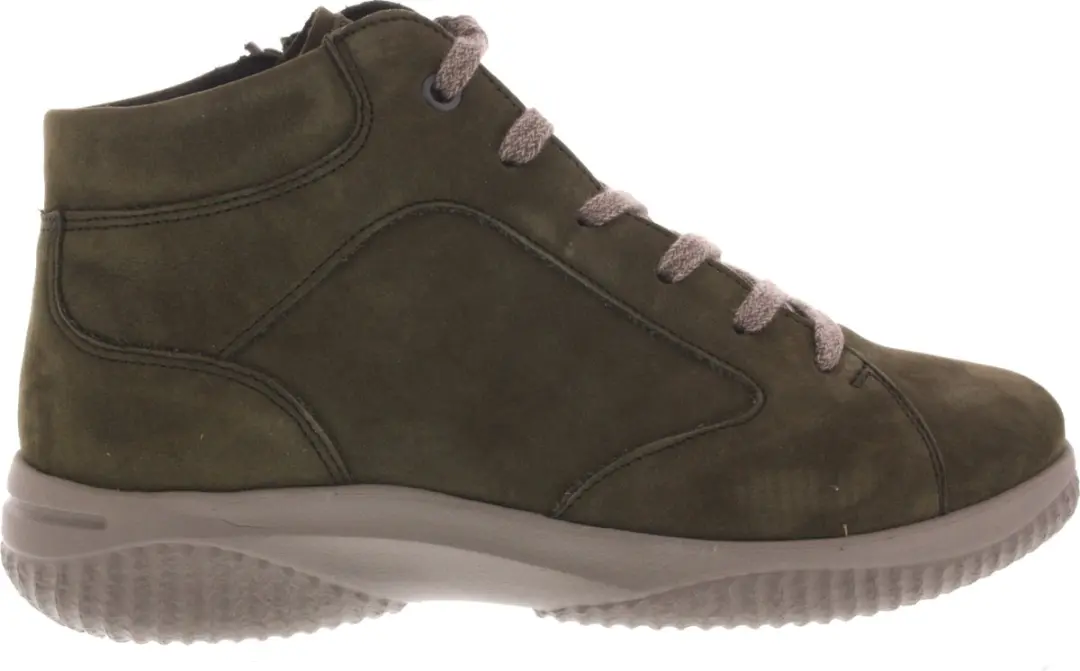 Dames Veterschoenen Hartjes Ethno Boot Olive Olijf