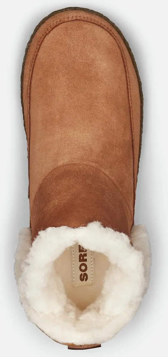 Sorel Nakiska Bootie Pantoffels - Dames 36 - Cognac