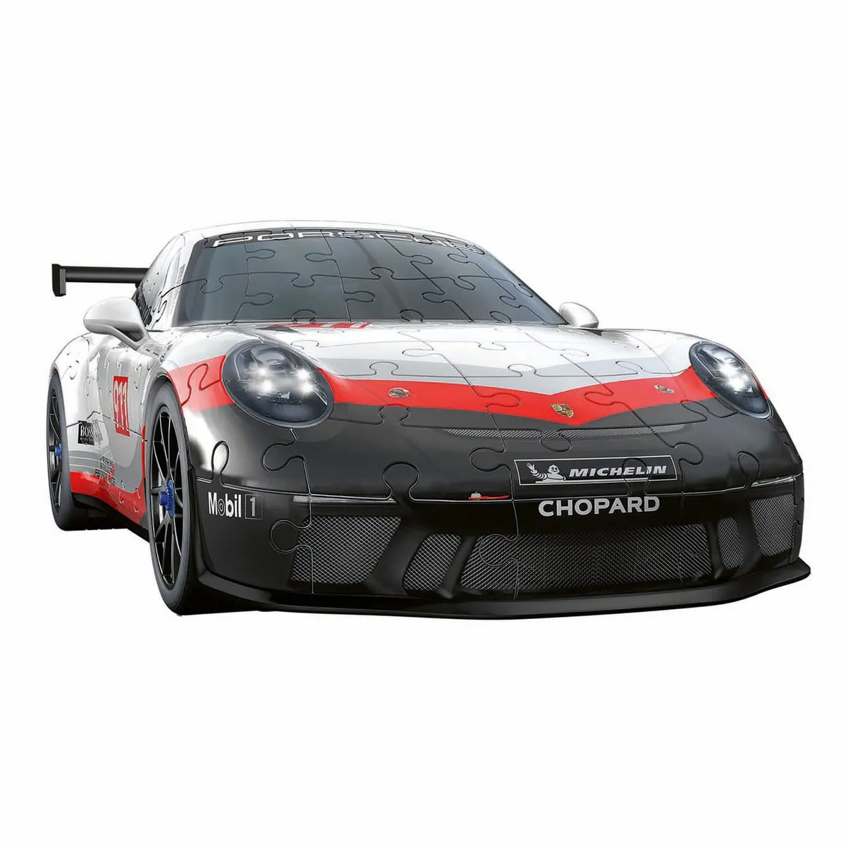 Ravensburger Iconics Porsche 911 GT3 Cup 3D Puzzel - 391 Stuks - Multicolor