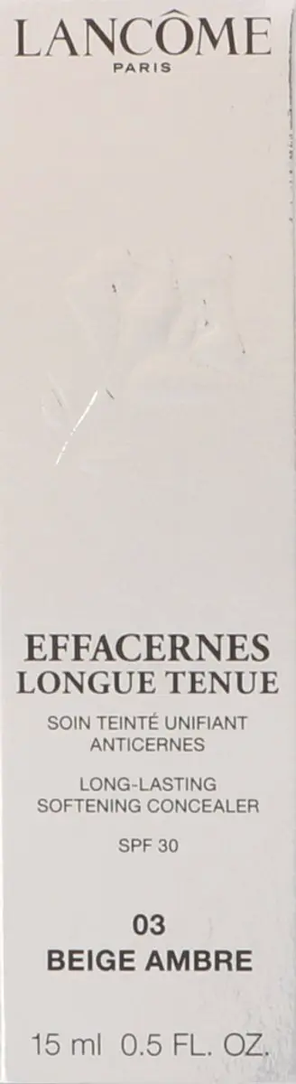 Lancôme Effacernes Longue Tenue Concealer 03 Beige Ambre 15ml - afbeelding 5 van 6