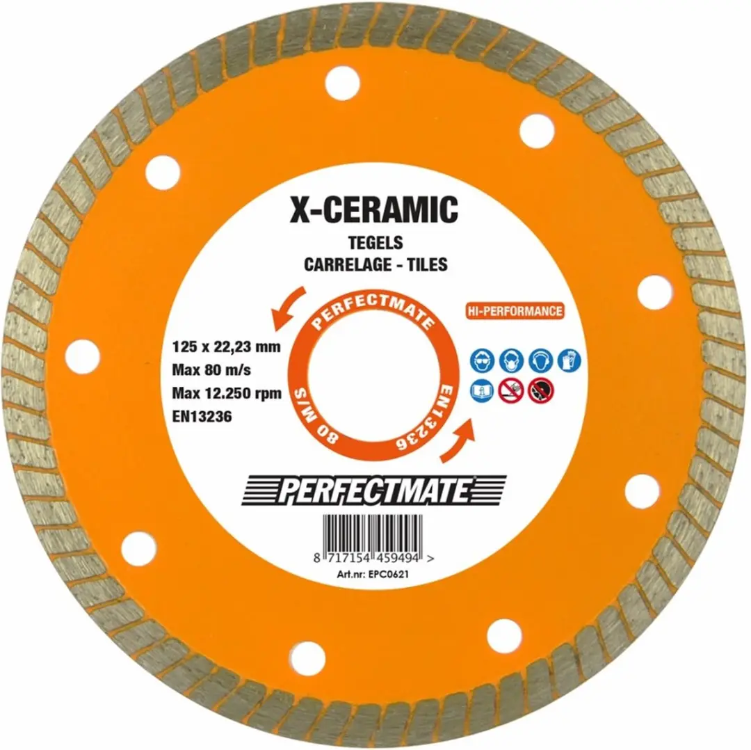 InterDynamics Diamantzaag Perfectmate 115mm X-ceramic