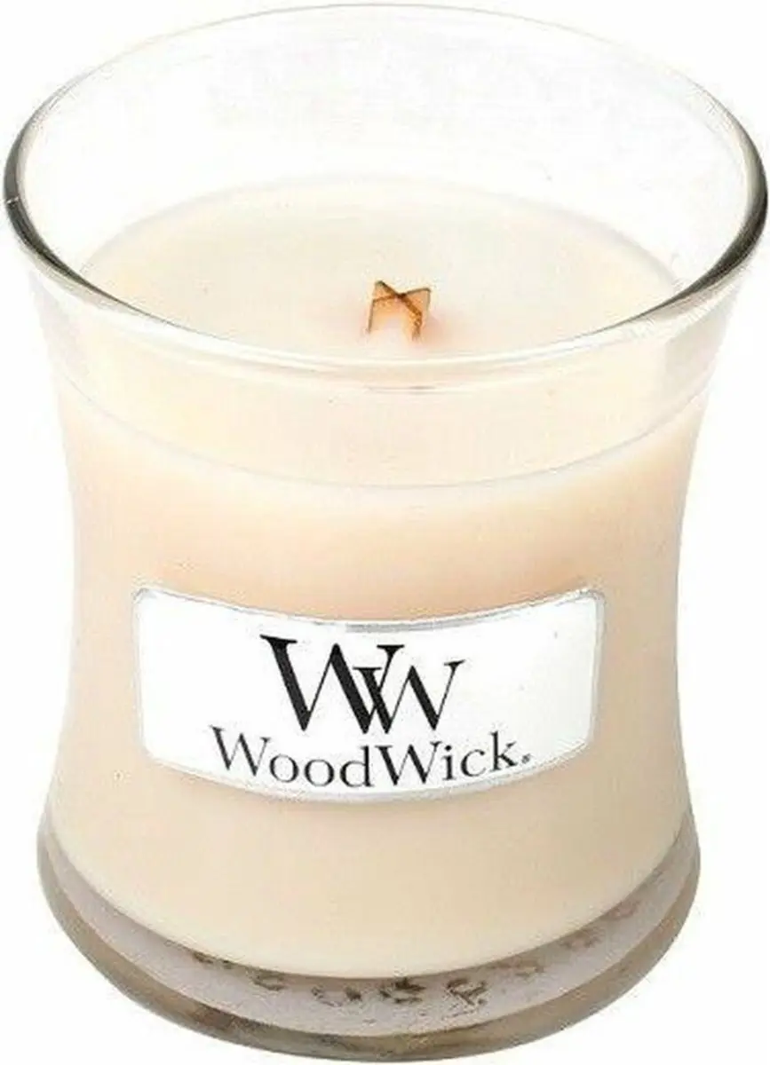 Woodwick Geurkaars Mini Vanilla Bean - 20 uur - afbeelding 6 van 6