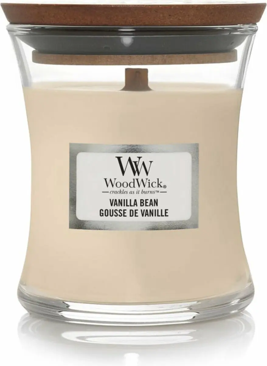Woodwick Geurkaars Mini Vanilla Bean