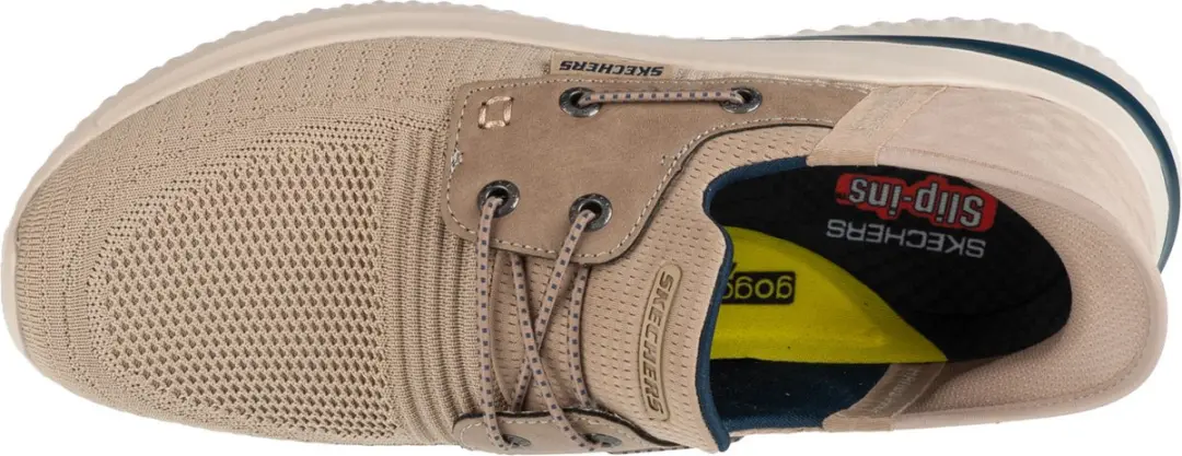 Skechers Delson 3.0 Roth Sneakers - Beige 41 - afbeelding 4 van 6