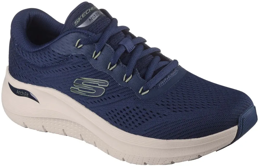 Skechers Arch Fit 2.0 Heren Sneakers - Navy - afbeelding 3 van 6