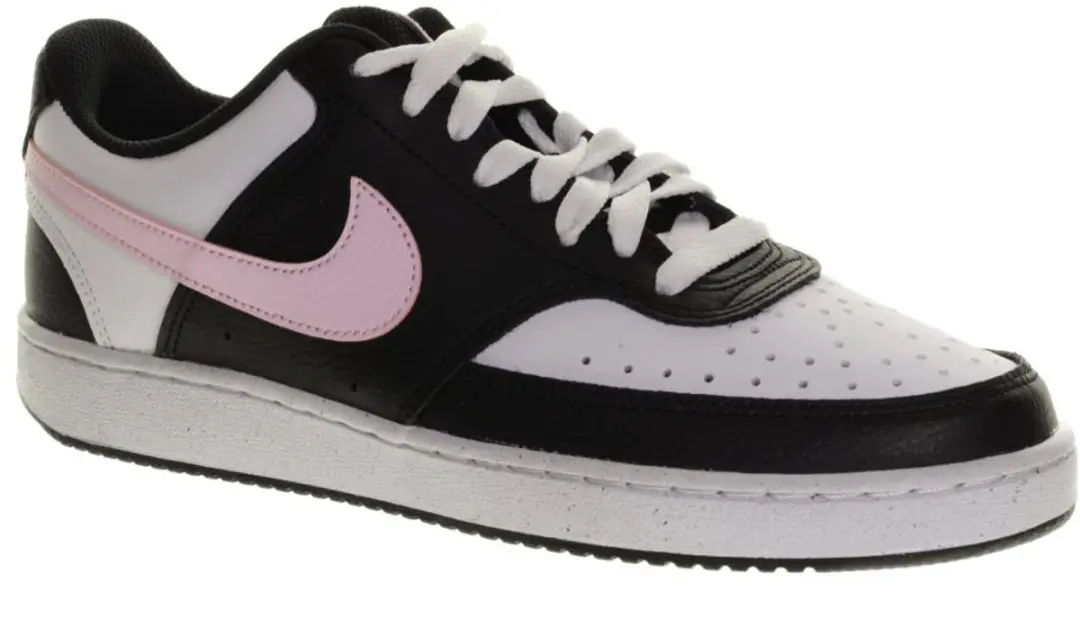 Nike Court Vision Black White Pink maat 36