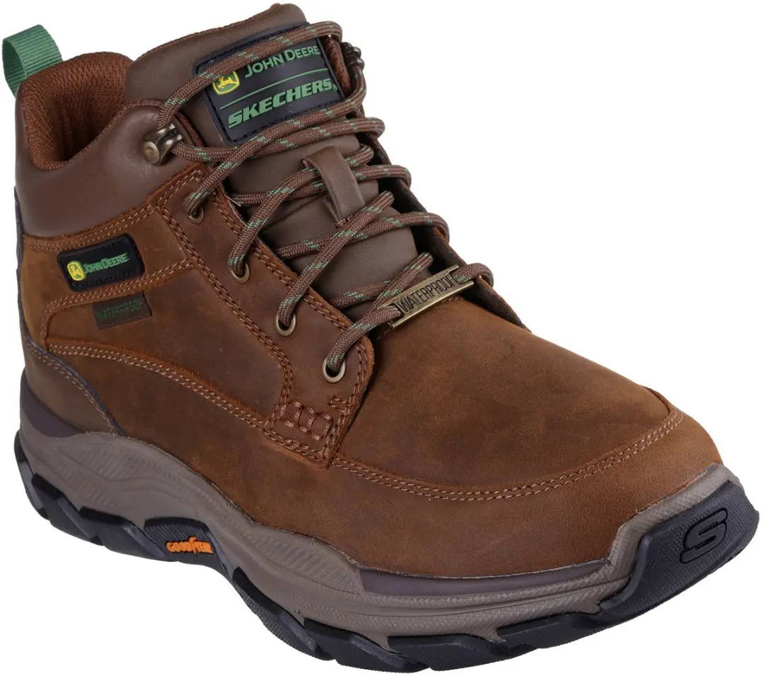 Skechers Heren RESPECTED LANDIN John Deere Laarzen Heren Bruin 256003 CDB