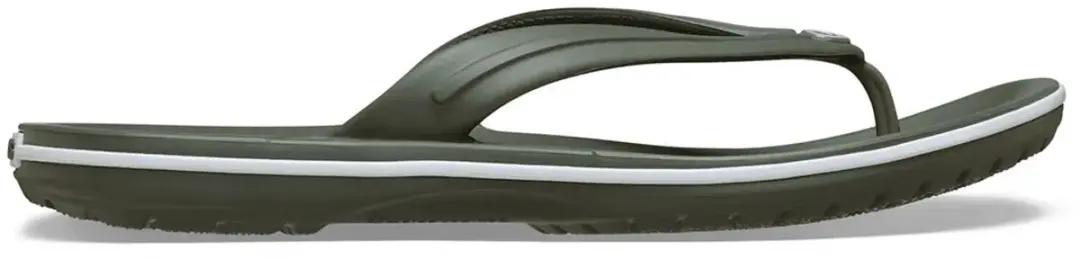 Crocs Crocband Flip Teenslipper 42/43 - Groen - afbeelding 2 van 5
