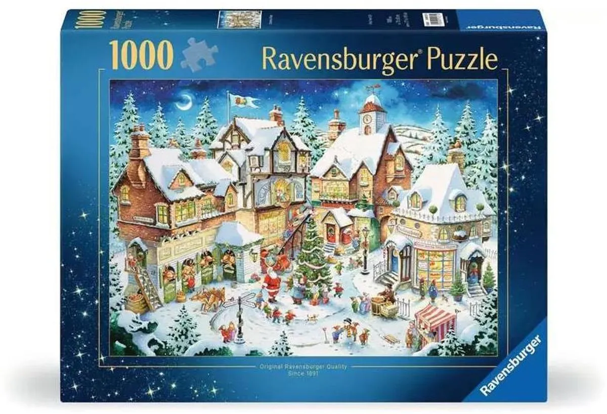 Ravensburger Kerstpuzzel 1000 Stuks - Multicolor