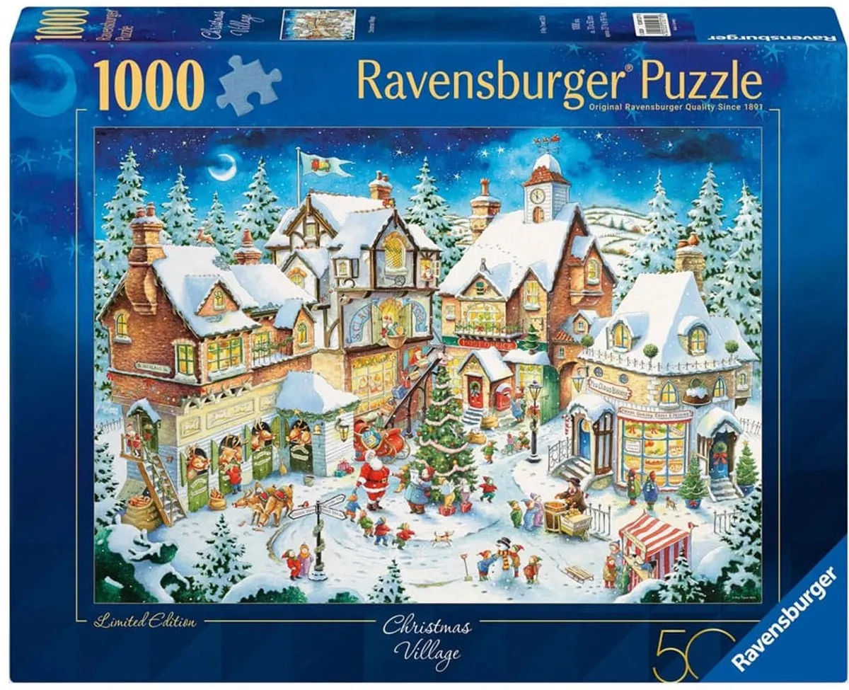 Ravensburger Kerstpuzzel 1000 Stuks - Multicolor