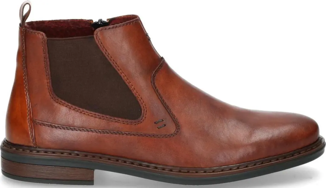 Rieker Clarino Chelsea boots cognac