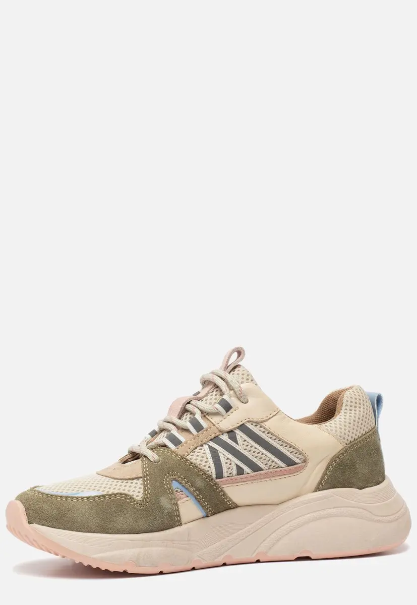Rieker Sneakers beige Synthetisch