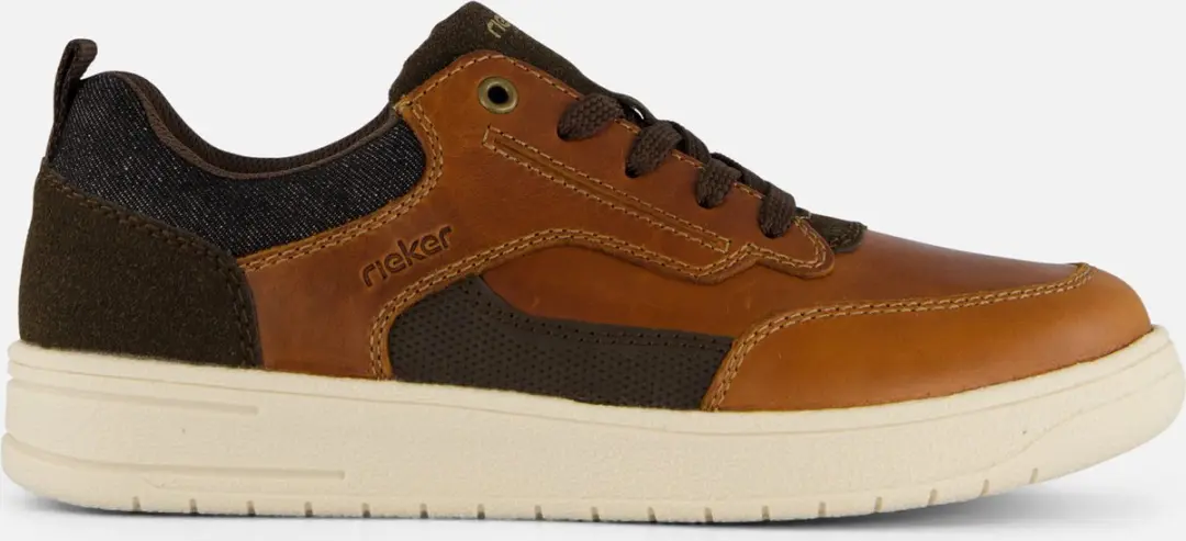 Rieker Sneakers cognac Leer