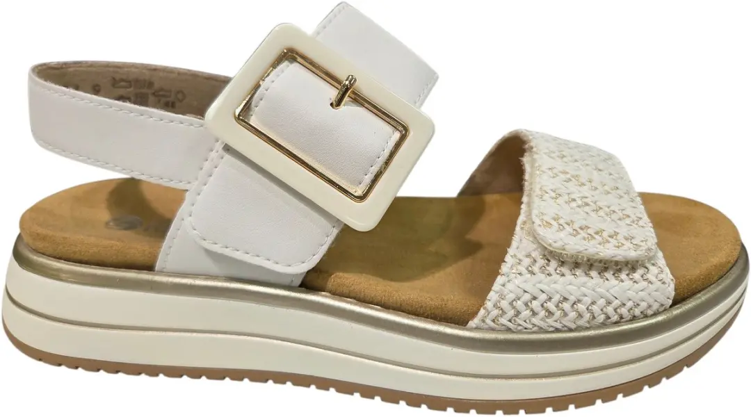 Remonte D1J53-81 Sandalen Wit Leer Dames