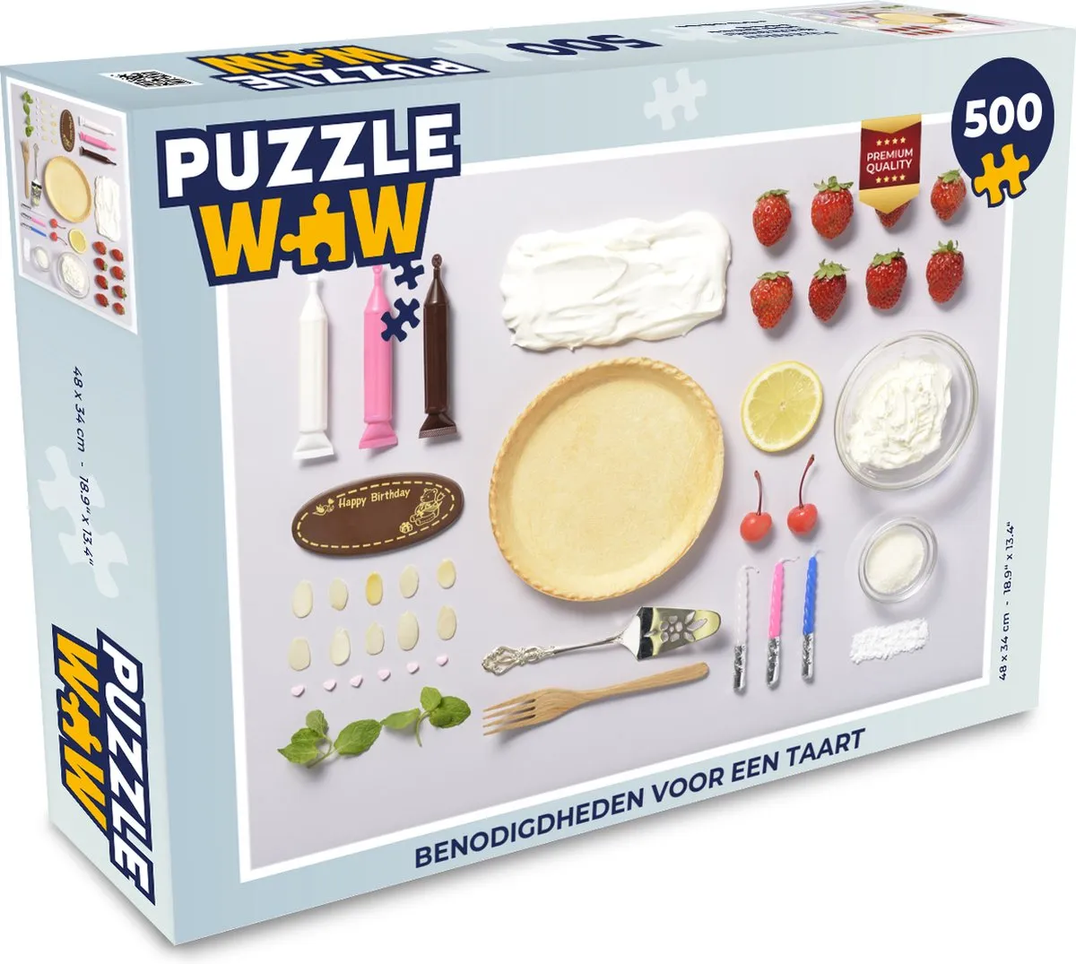 PuzzleWow Legpuzzel 500 Stuks