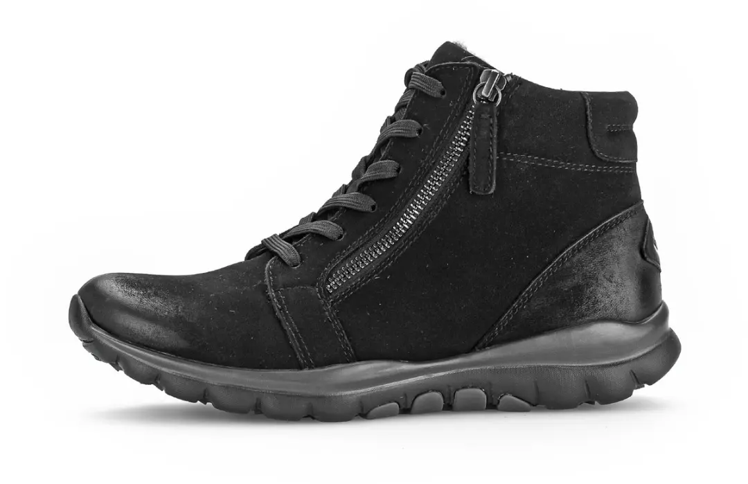 Gabor 76.868.47 Dames Veterboots - Zwart - afbeelding 5 van 6