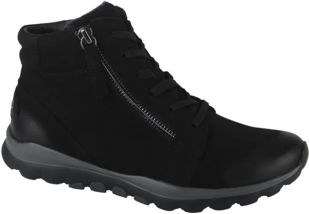 Gabor 76.868.47 dames veterboots sportief maat 37,5 (4,5) zwart