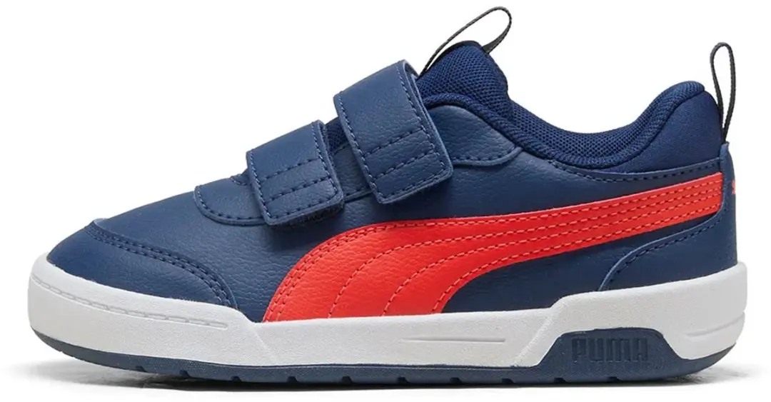 PUMA Multiflex 2 Sneakers 34 - Donkerblauw/Wit/Rood - afbeelding 5 van 6