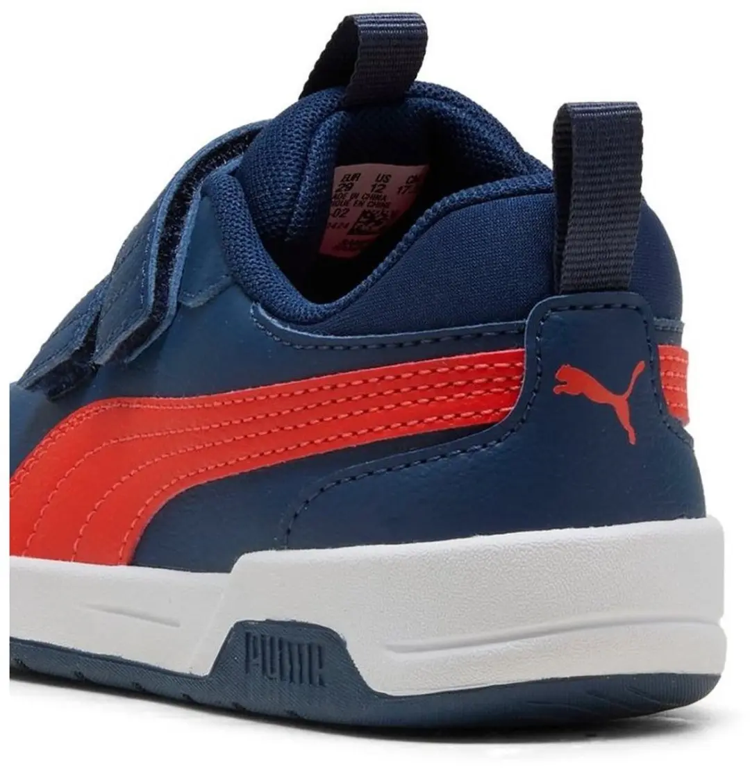 PUMA Multiflex 2 Sneakers 34 - Donkerblauw/Wit/Rood - afbeelding 3 van 6
