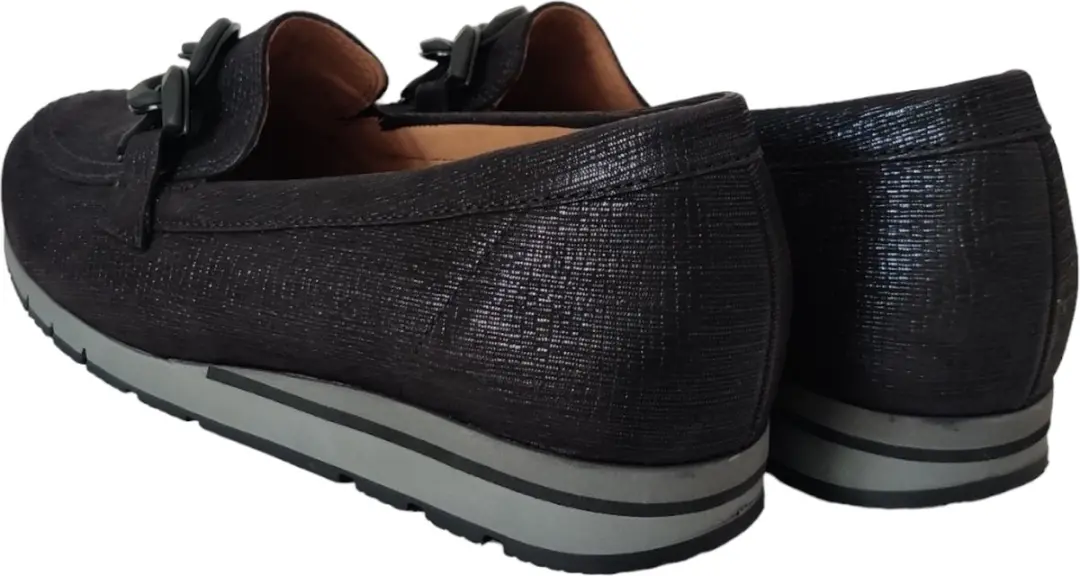 Gabor Instappers Blauw Suede - Dames 37.5 - afbeelding 4 van 6
