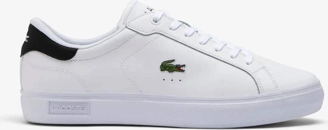 Lacoste POWERCOURT 125 2 SMA WHT/BLK Heren Sneakers