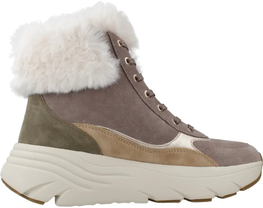 Geox Diamanta Booties Bruin EU 40 Vrouw
