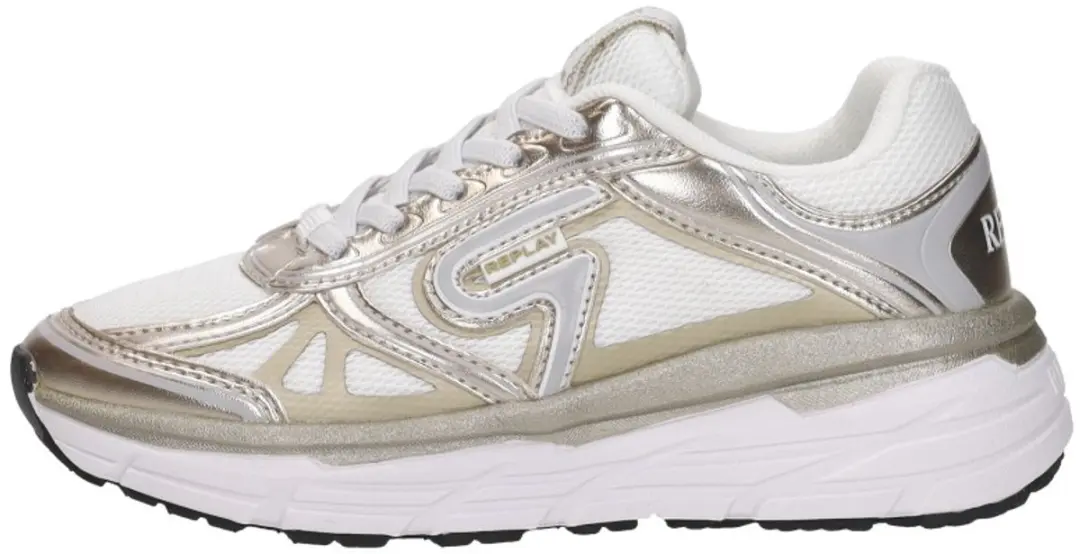Replay Christal Jr 2 Sneakers - Meisjes - Goud - Maat 33 - afbeelding 2 van 6