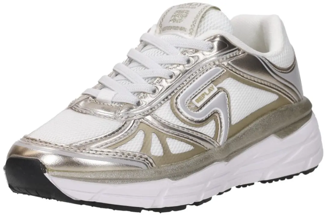 Replay Christal Jr 2 Sneakers - Meisjes - Goud - Maat 33 - afbeelding 5 van 6