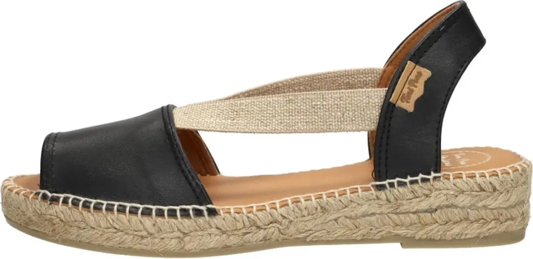 Toni Pons Etna Dames Espadrilles 38 - Zwart