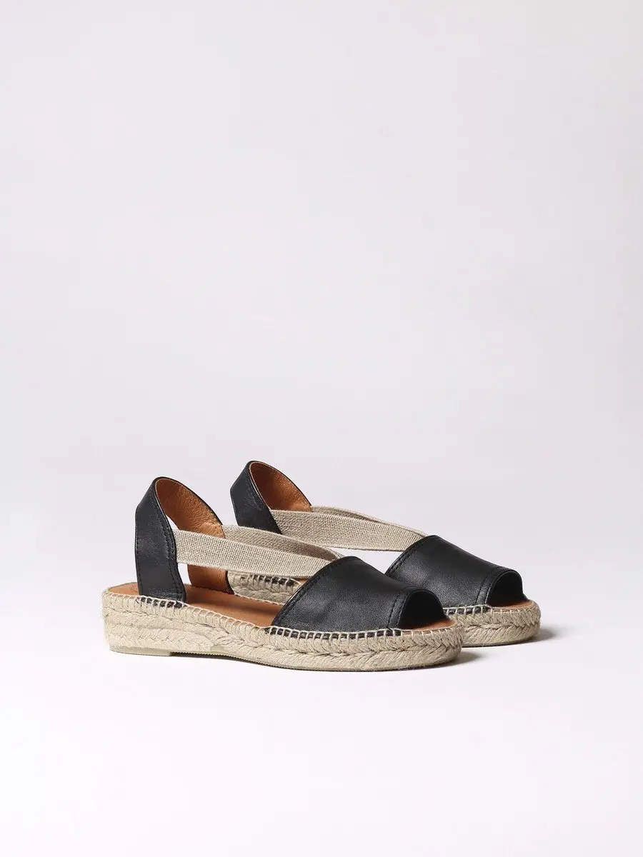 Toni Pons Etna Dames Espadrilles 38 - Zwart