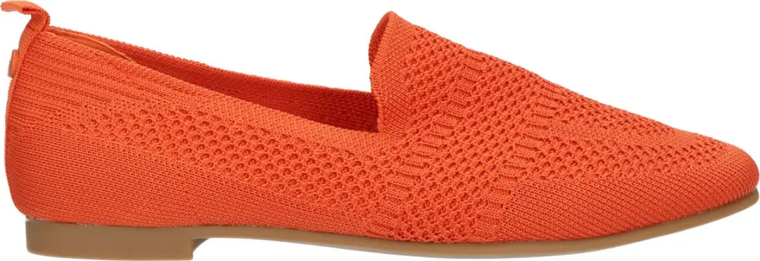 La Strada Loafer Oranje Knitted