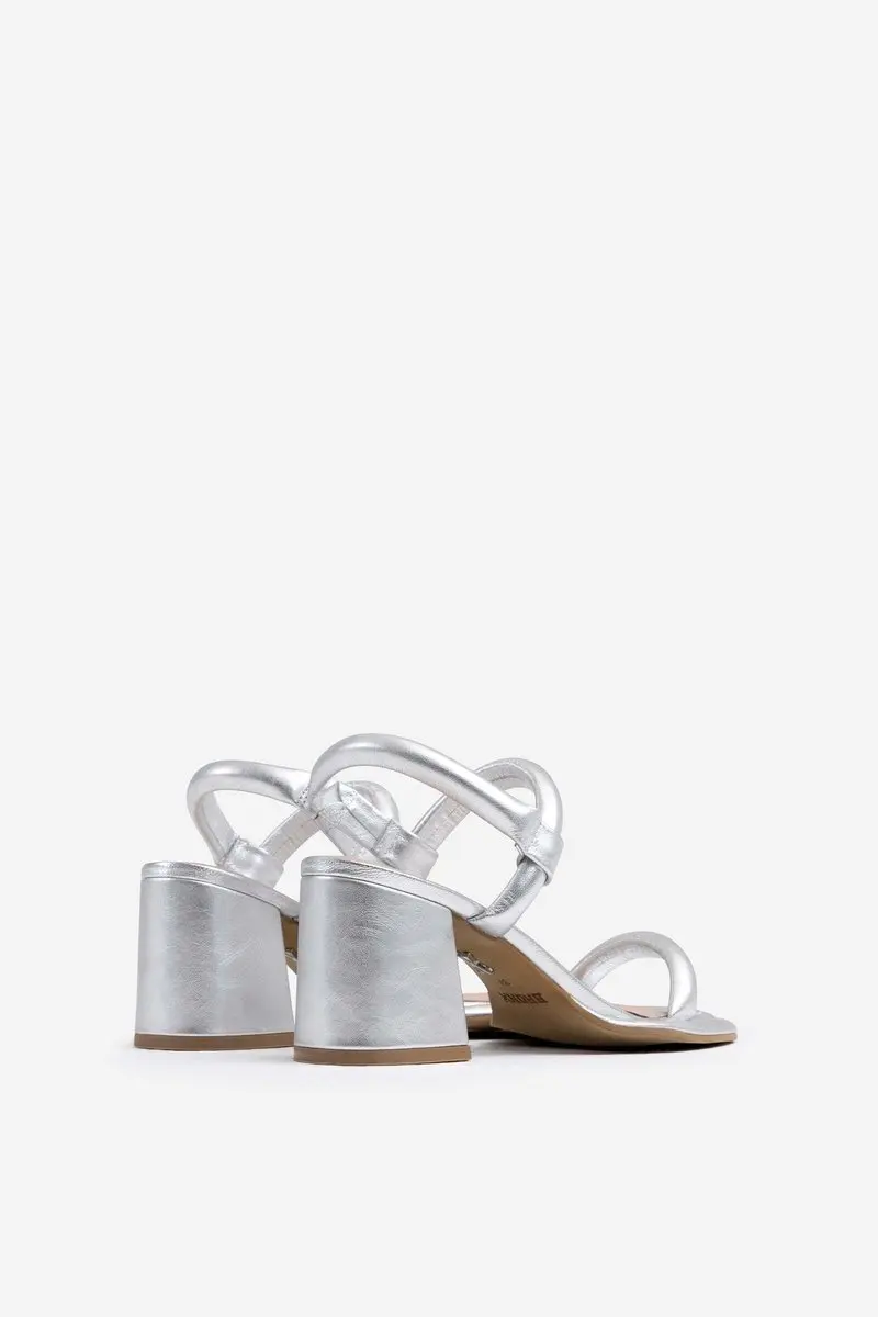 Bronx New Jagger Dames Sandalen 36 - Zilver