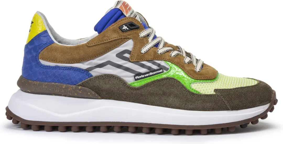 Floris van Bommel Noppi 25.04 Sneakers - Bruin - Maat 42.5 - afbeelding 2 van 6