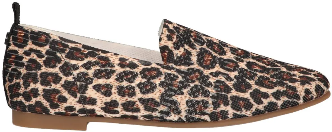 La Strada Loafer Leopard Knitted