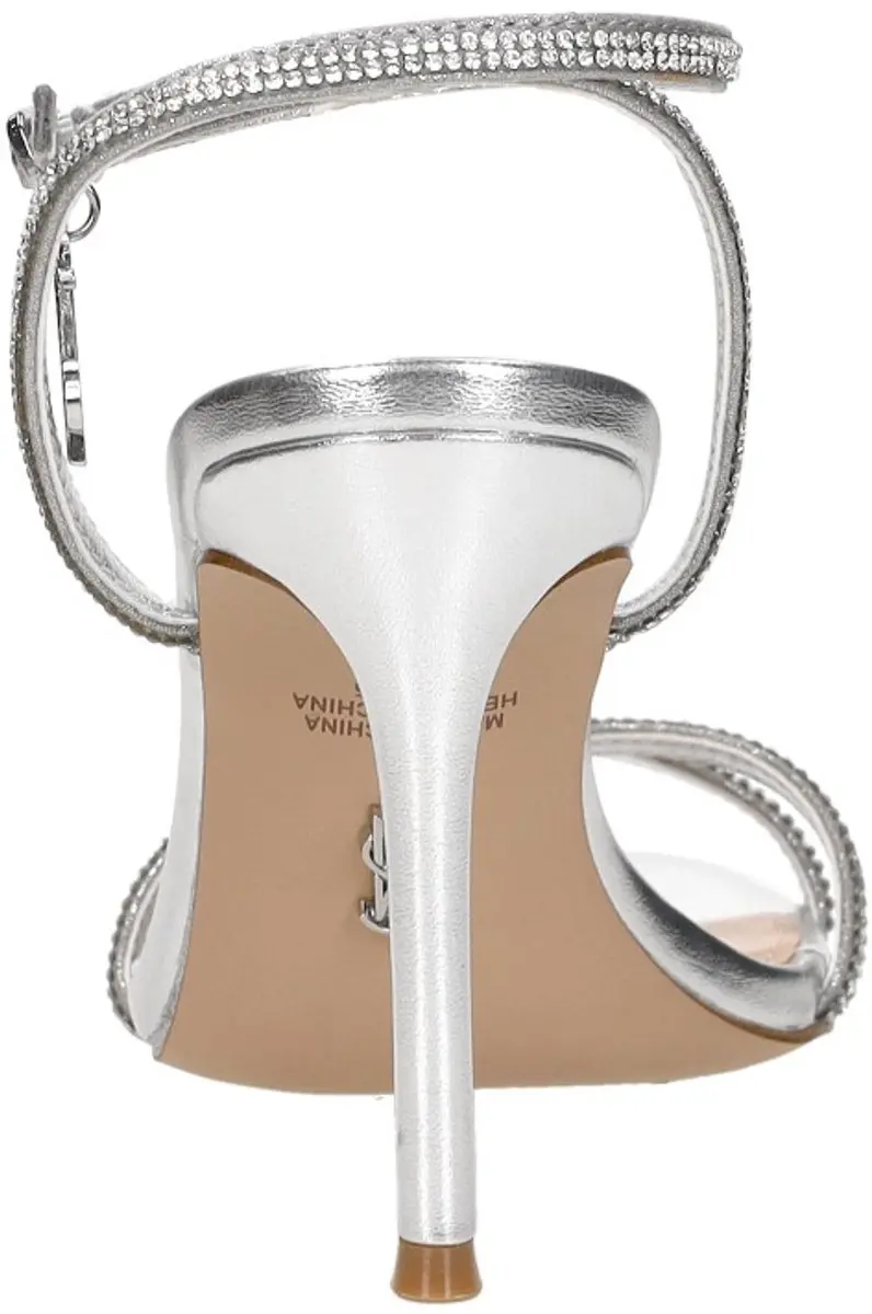 Steve Madden Jypsey Sandalen Hak - zilver - Maat 39 - afbeelding 5 van 6