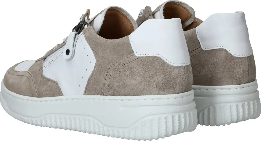 Hartjes Boogie Dames Veterschoenen - Taupe - Maat 41