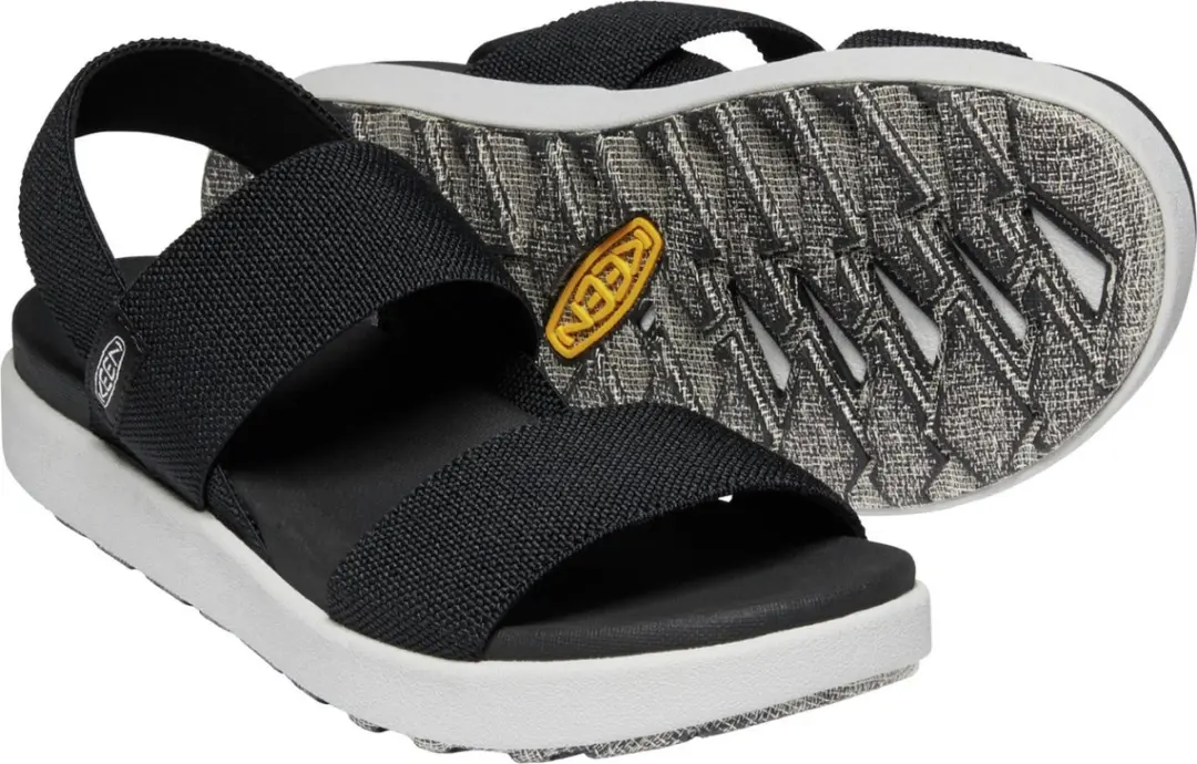 Keen Elle Backstrap Dames Sandalen - Zwart 39