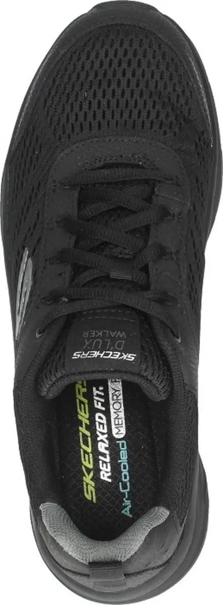 Skechers D'Lux Walker Heren Sneakers - 45 - Zwart