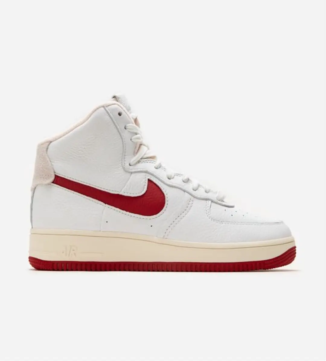 Nike Air Force 1 High Sculpt Wit Rood