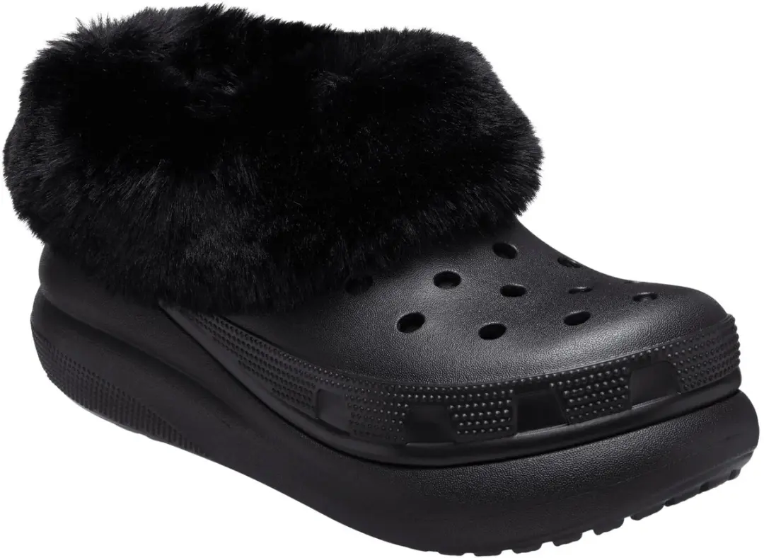 Crocs Furever Crush Glitter Black 46/47 US M12