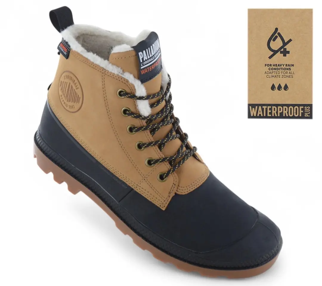 Palladium Pampa Duck Laarzen 47 - Bruin