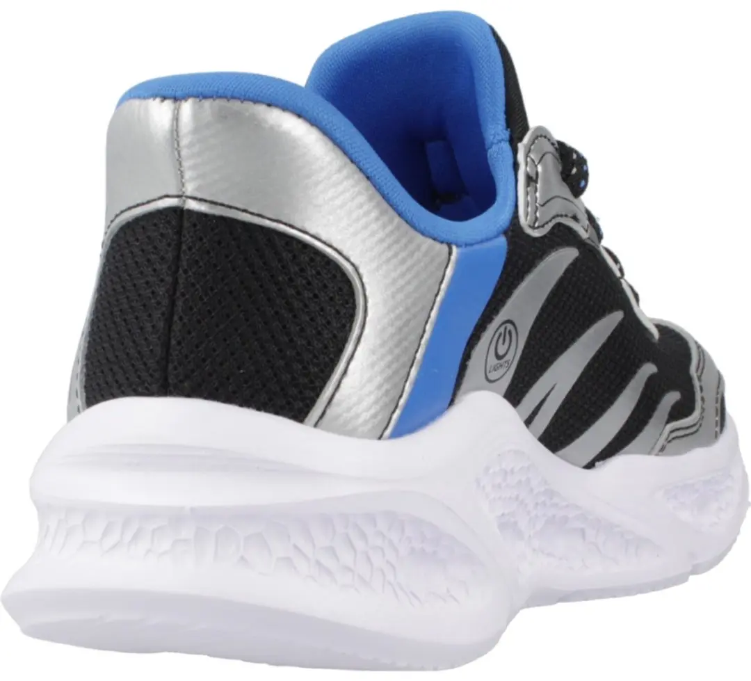 Skechers Meteor Light Brisk Jongens Sneakers - Zilver