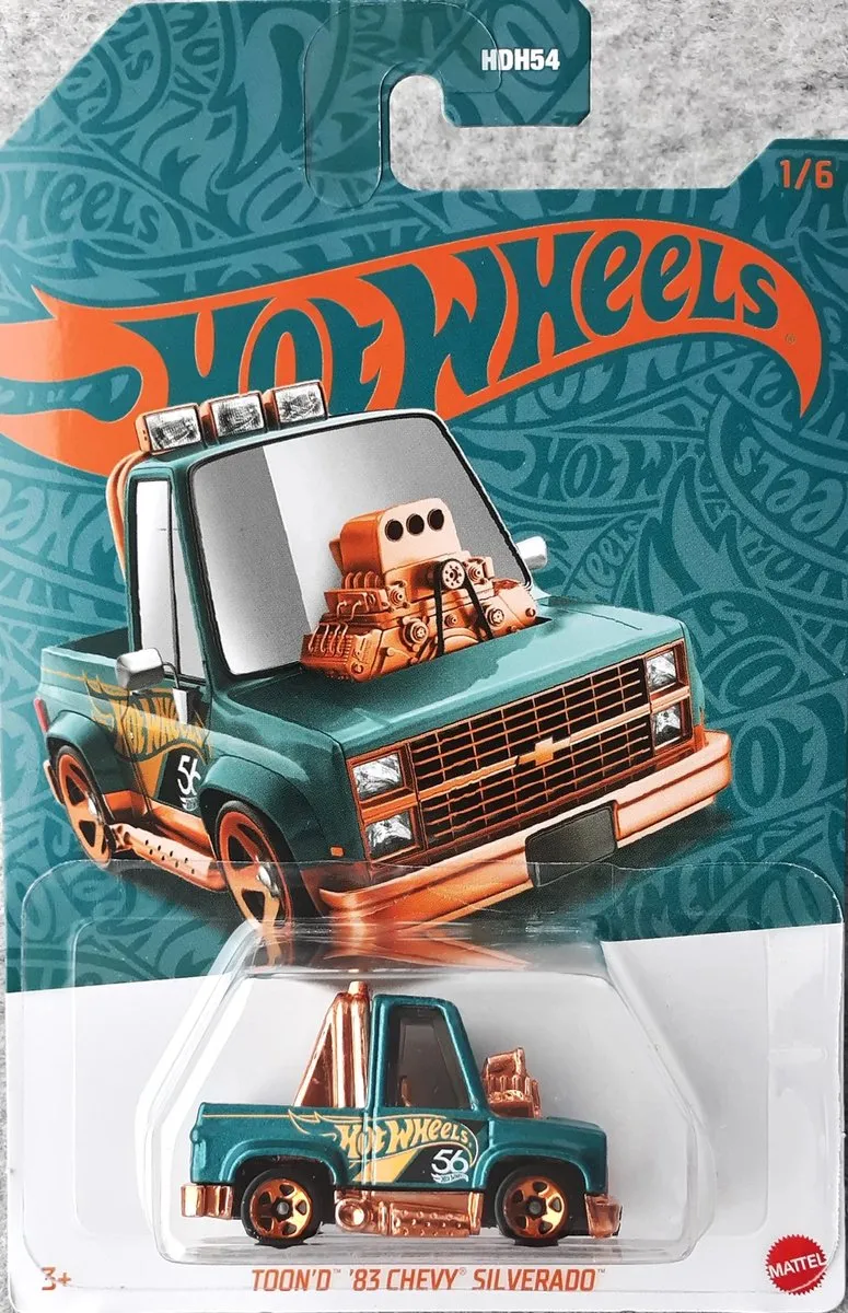 Hot Wheels Toon'd '83 Chevy Silverado 1/64