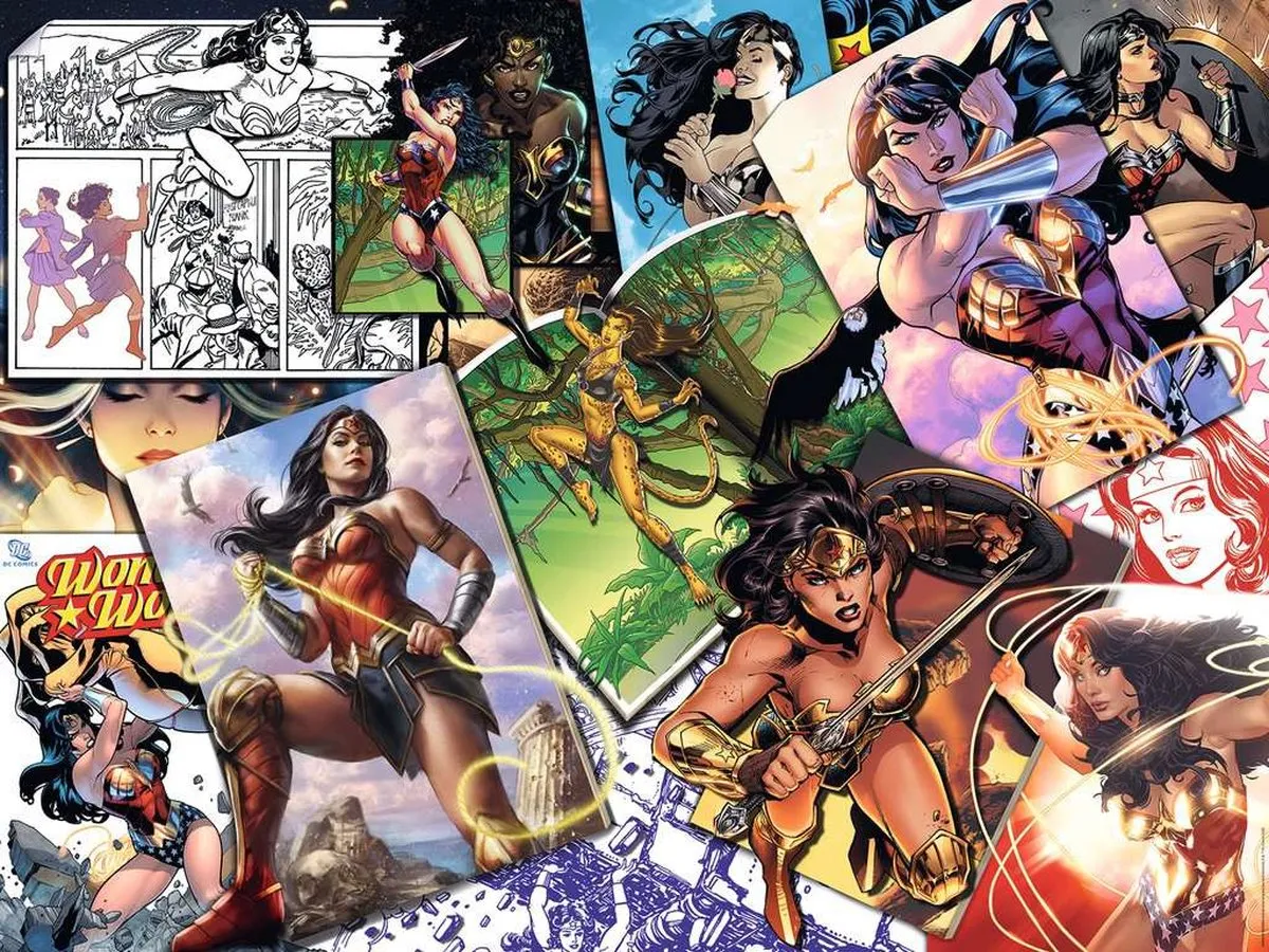 Ravensburger Wonder Woman Legpuzzel 1500 Stuks - Multicolor
