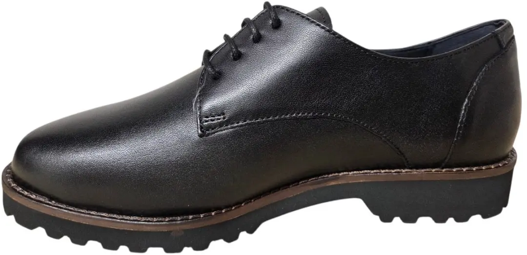 Sioux 62823 700 H Veterschoenen - Zwart Leer Dames 37