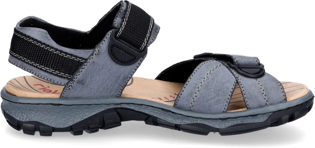 Rieker 68851 Trekking Sandalen - Blauw-Grijs - afbeelding 2 van 6