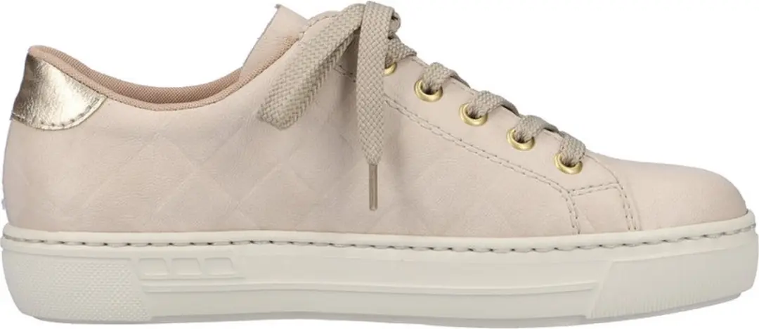 RIEKER L9800-80 Sneaker beige maat 36