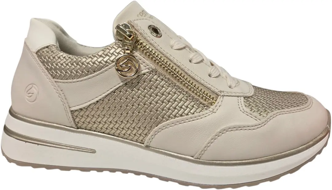 Remonte D1G08-60 Sneakers Beige Leer Dames