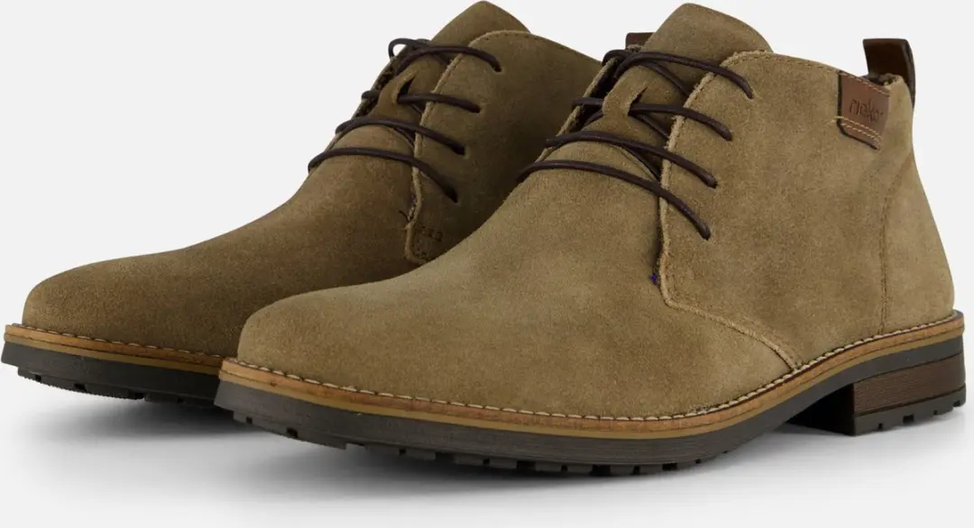 Rieker Veterschoenen bruin Leer